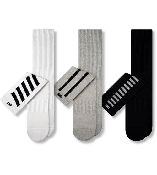 Cushion Ankle Socks 3 Pack Fly Trapezoid - Pair of Thieves KS / Assorted