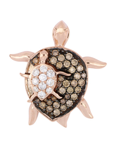 Brown Diamond Ladies Pendant