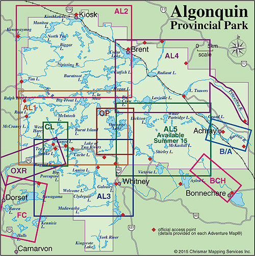 Algonquin Provincial Park 7 Canoe Lake Tom Thomson Lake 