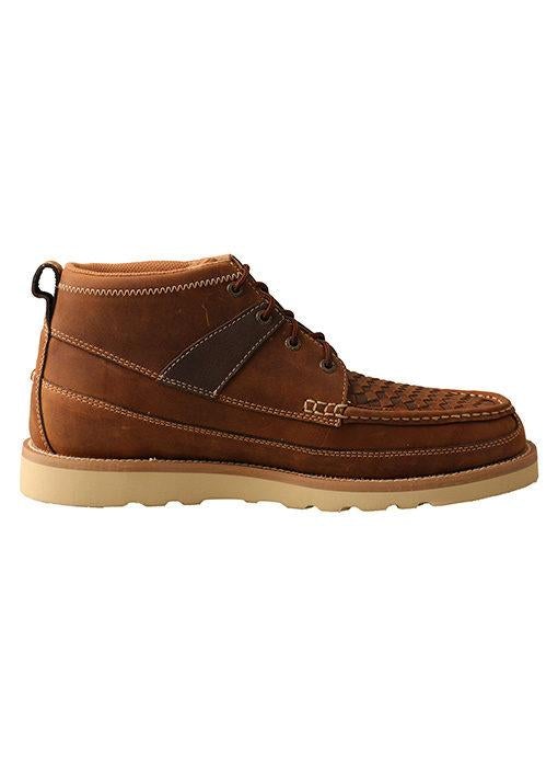 twisted x mens casual wedge crepe sole boot