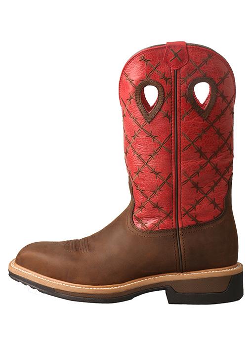 twisted x men's lite cowboy work boot