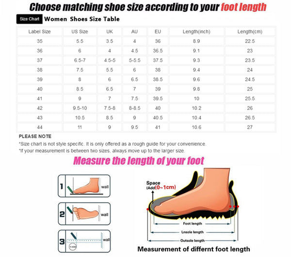 Rocket Dog Shoe Size Chart