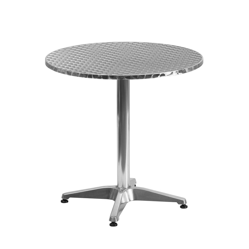 Aluminum Indoor-Outdoor Table with Base – Better Buy Chairs