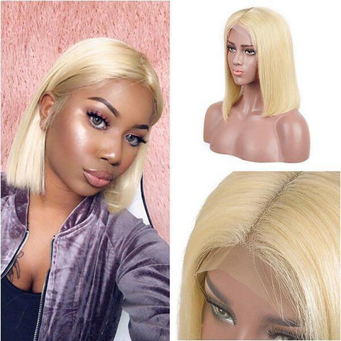 T Part Wig Body Wave Hair Lace Wigs 613 Blonde Hair Transparent Lace Front Wigs