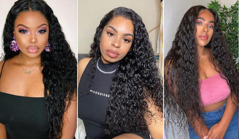 How to keep the water wave hair moisturized in between wash days| Meetu Hair