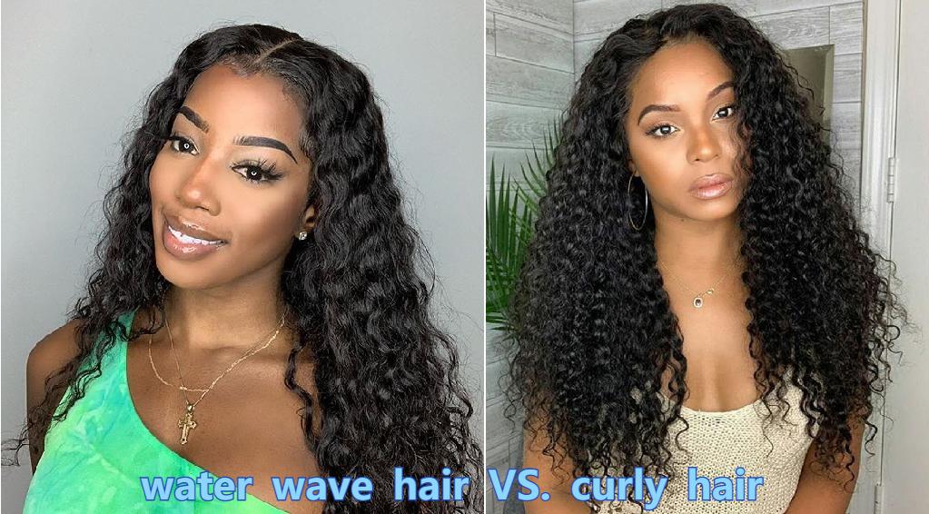 What’s The Difference Between Water Wave Hair And Curly Hair