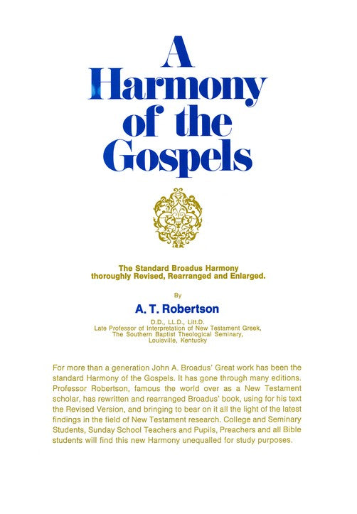 a-harmony-of-the-gospels-one-stone-biblical-resources