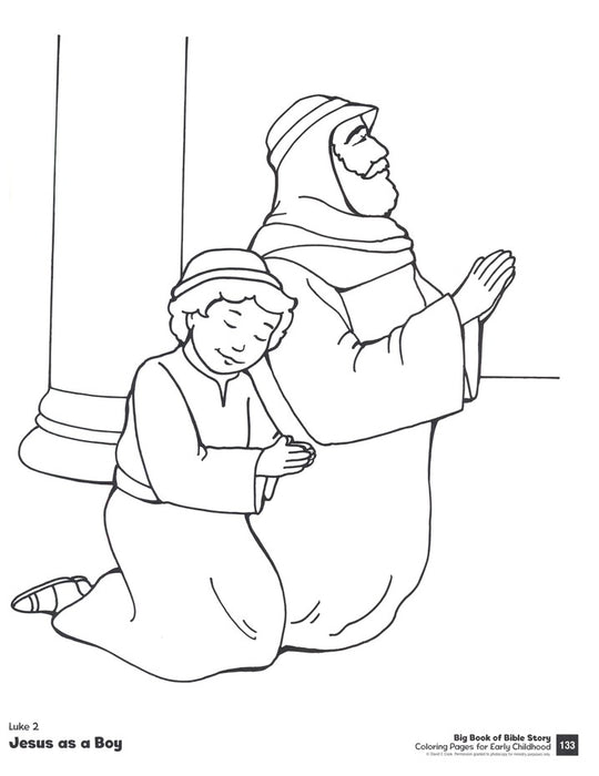 The Really Big Book Of Bible Story Coloring Pages