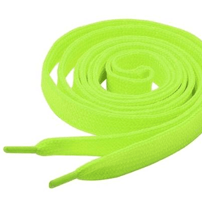 neon yellow laces