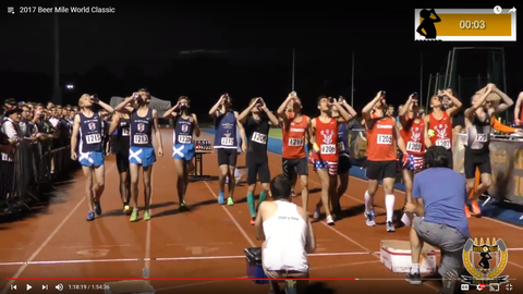 2017 Beer Mile World Classic Video