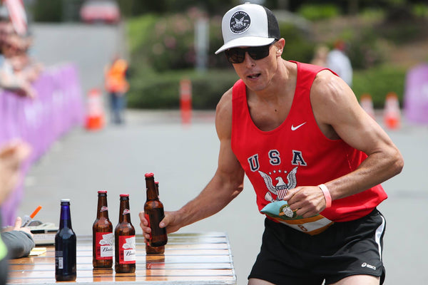 Brandon Shirck Beer Mile Team USA