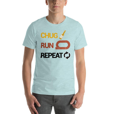 Chug Run Repeat Beer Mile Shirt