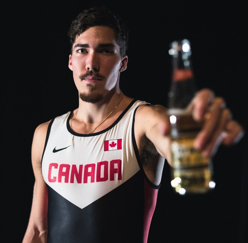 Corey Bellemore Canada Beer Mile Team