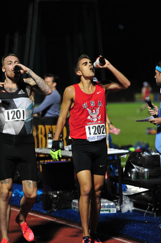 Chris Robertson Beer Mile American Record Holder