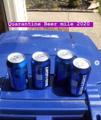 Quarantine Beer Mile 2020