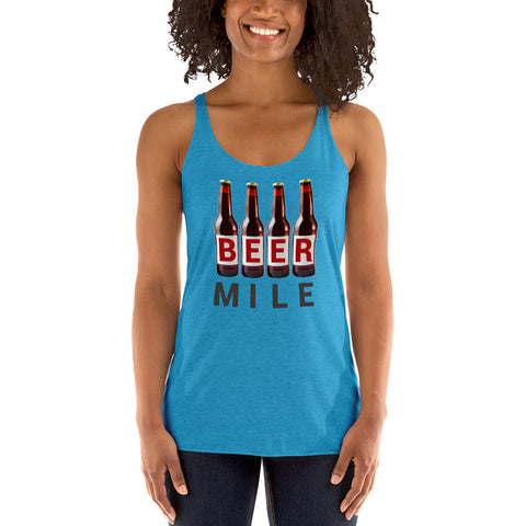 Womens Beer Mile Tank Top