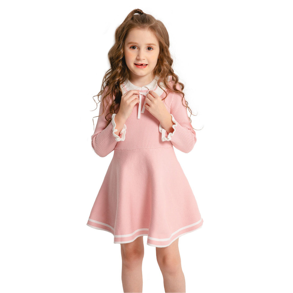 Baby And Toddler Girls Long Sleeve Cable Knit Ruffle Sweater Dress | The  Children's Place - BUNNYS TAIL