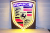 Porsche custom neon sign