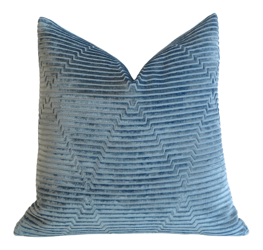 Blue Velvet Pillow Cover Delft Blue Pillow Geometric Blue Cushion   Delft Blue Velvet Pillow Cover 22x22 7500 1024x1024 