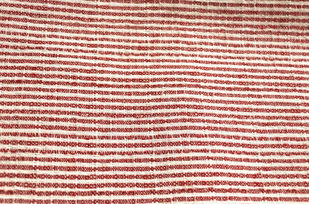 Red Hemp Hmong Fabric / Home Decor Fabric / Red Upholstery / Upholstery ...