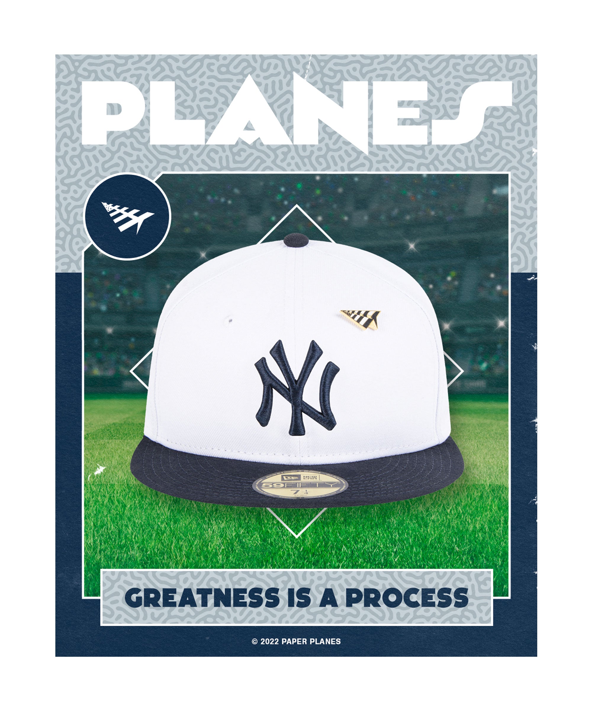 paper planes yankees hat