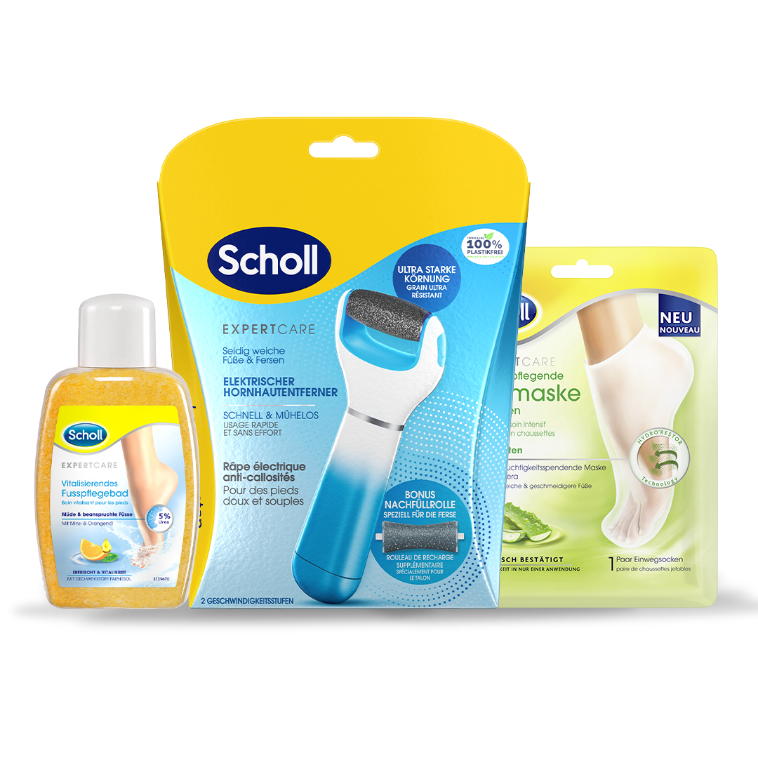 3 Schritte Fusspflege Bundle – Scholl DE