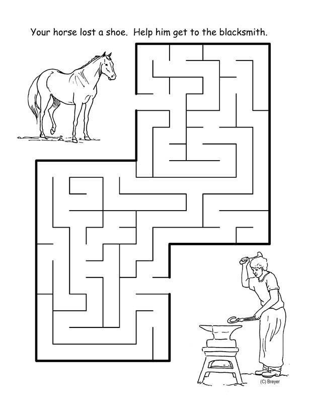 Coloring Pages Page 2  BreyerHorses.com