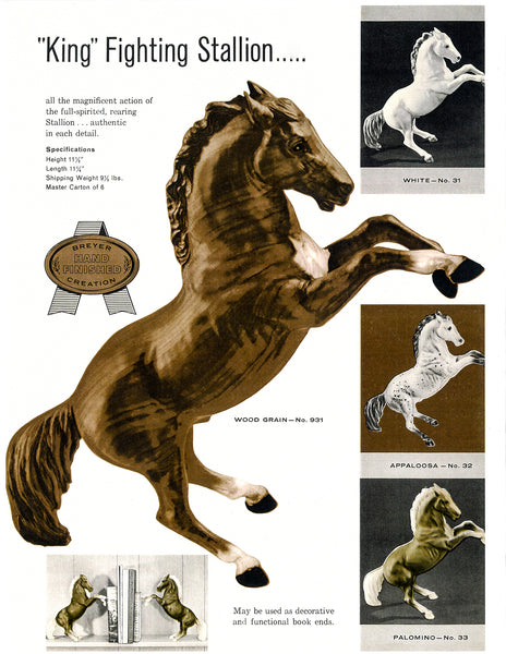 King Fighting Stallion Advertisement