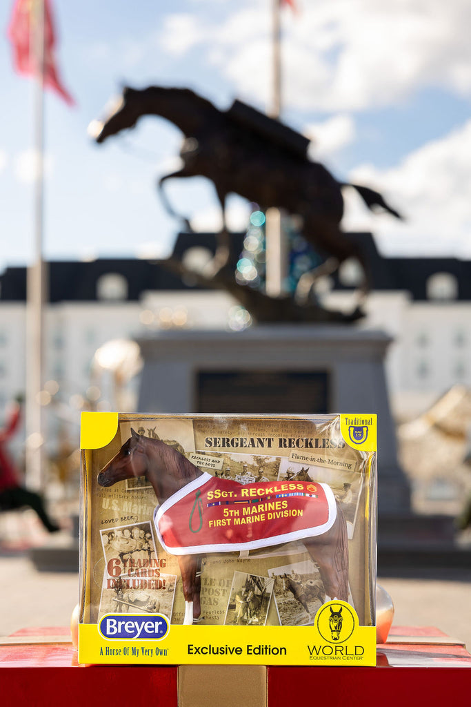 Breyer Sgt. Reckless Model at WEC