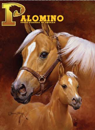 Palomino Mare and Foal