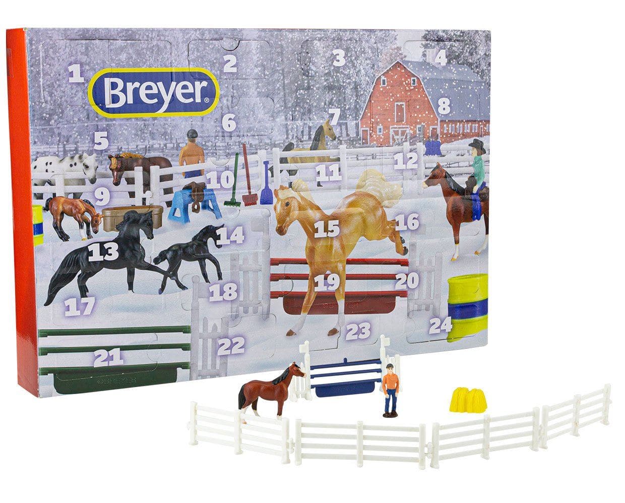Breyer Advent Calendar Customize and Print