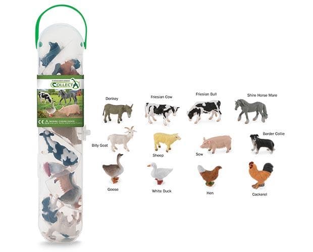 Breyer By Collecta Box Of Mini Farm Animals Breyerhorses Com