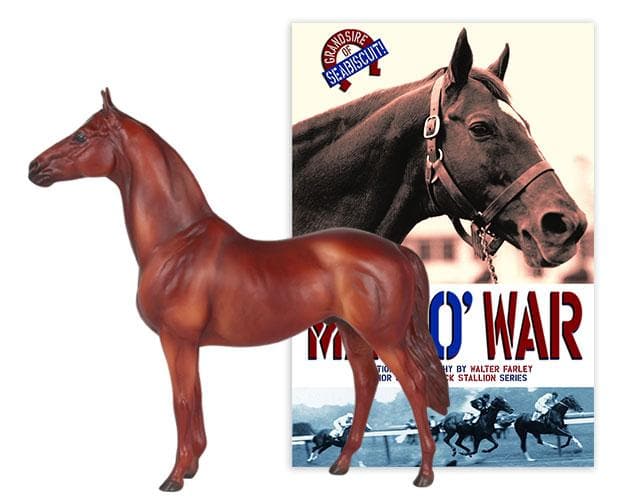 man o war breyer horse