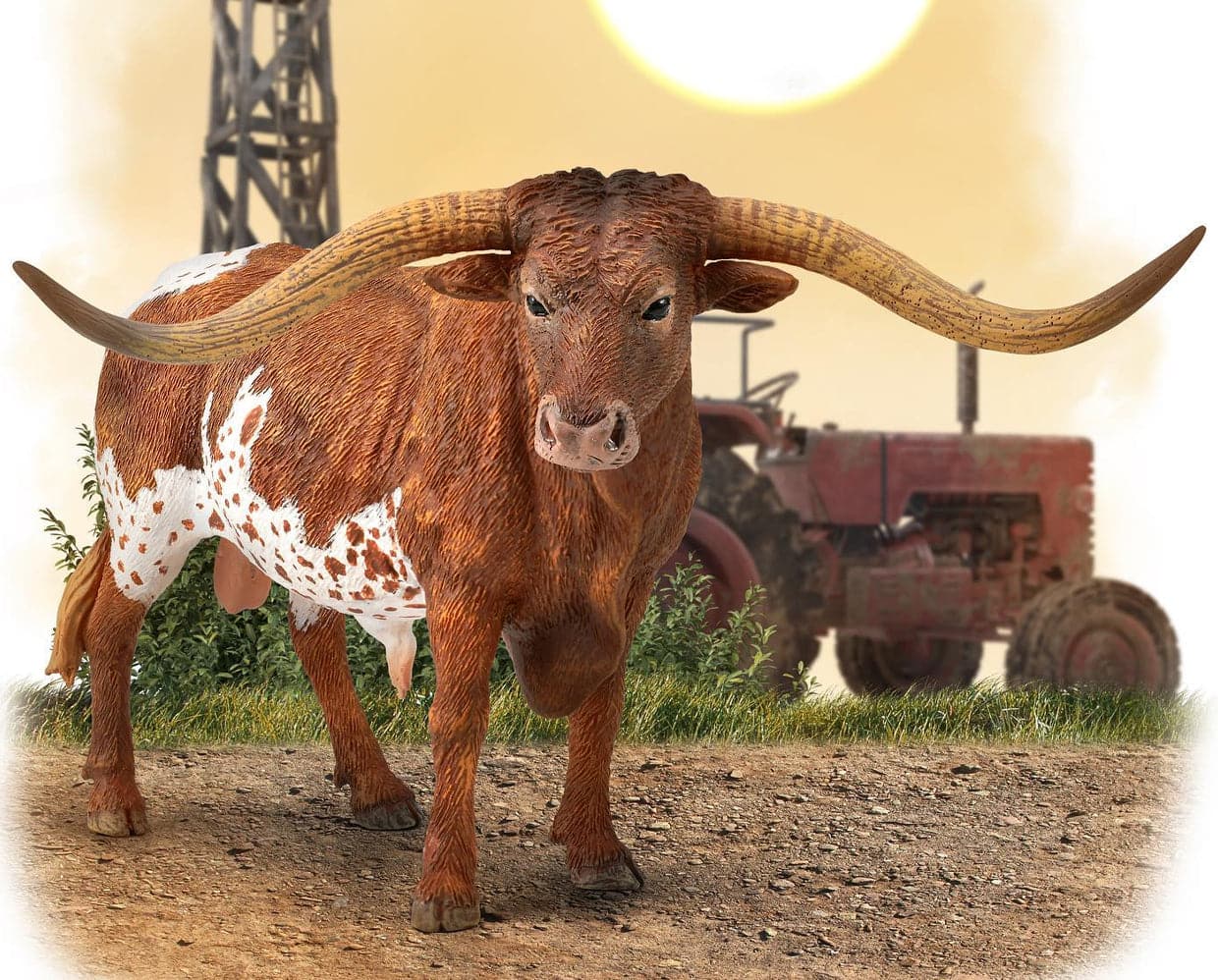 Texas Longhorn Bull - BreyerHorses.com