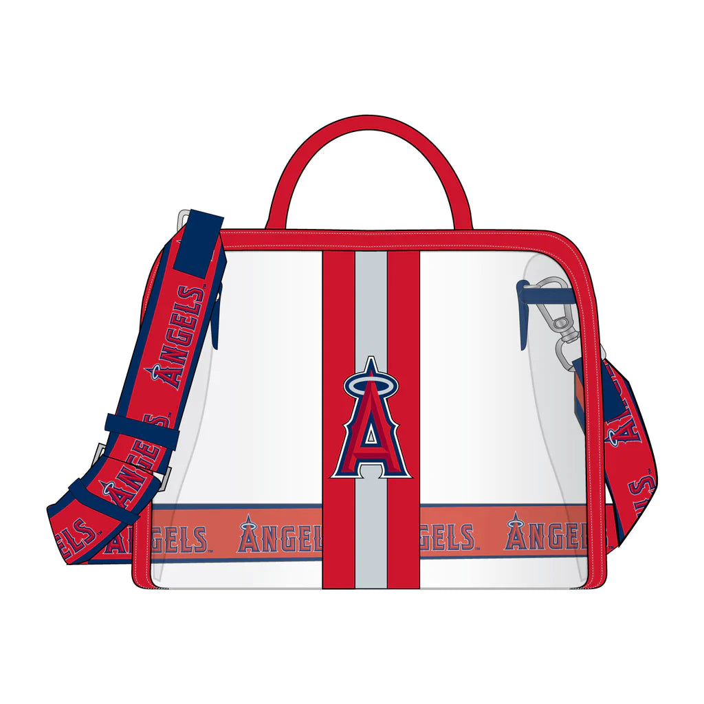 Loungefly Los Angeles Angels Stadium Crossbody Bag with Pouch