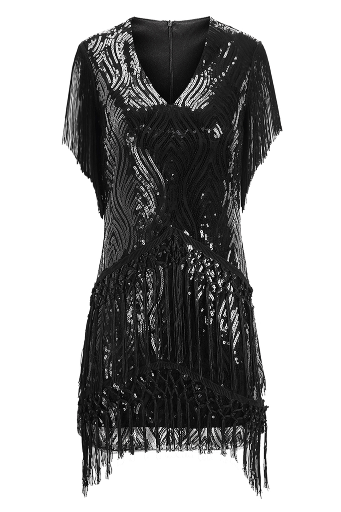 Shop 1920s Dresses - Sequin Bodycon Flapper Dress | BABEYOND