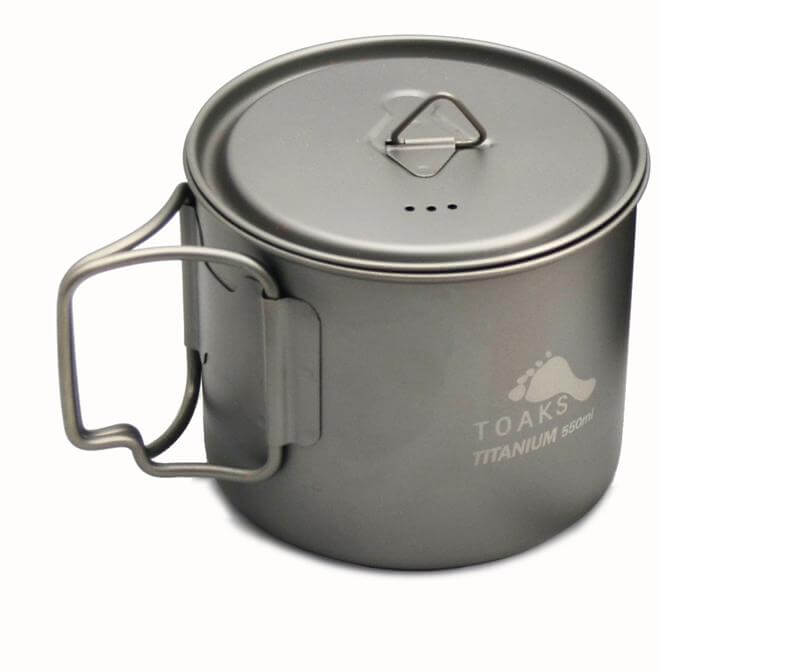Toaks Titanium Pots 550ml, 650ml, 700ml – Outdoor Selection