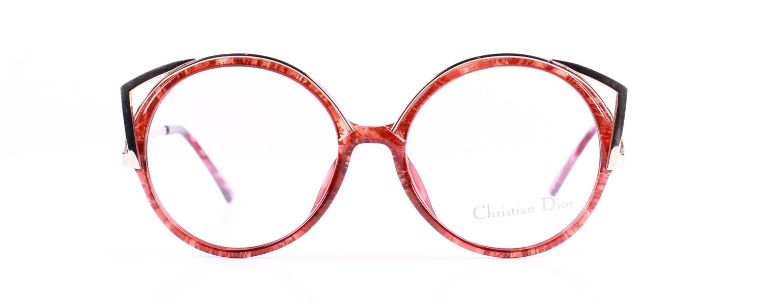 dior red glasses