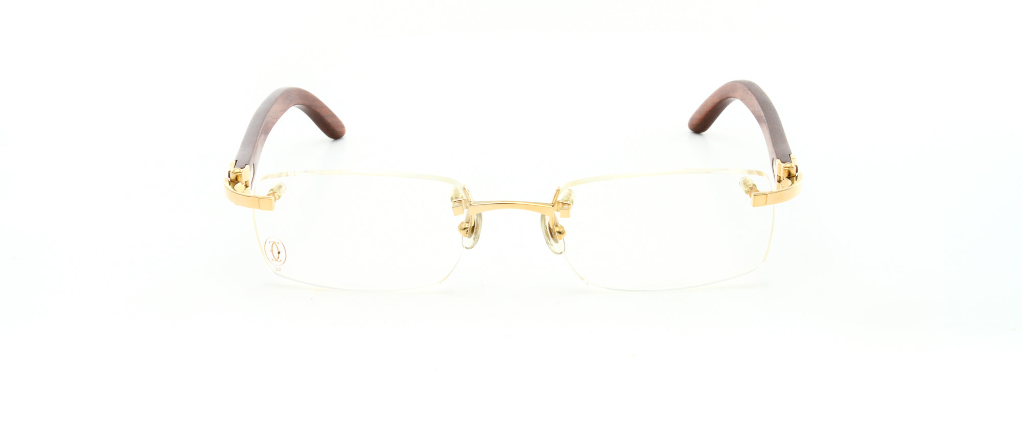 cartier glasses gold