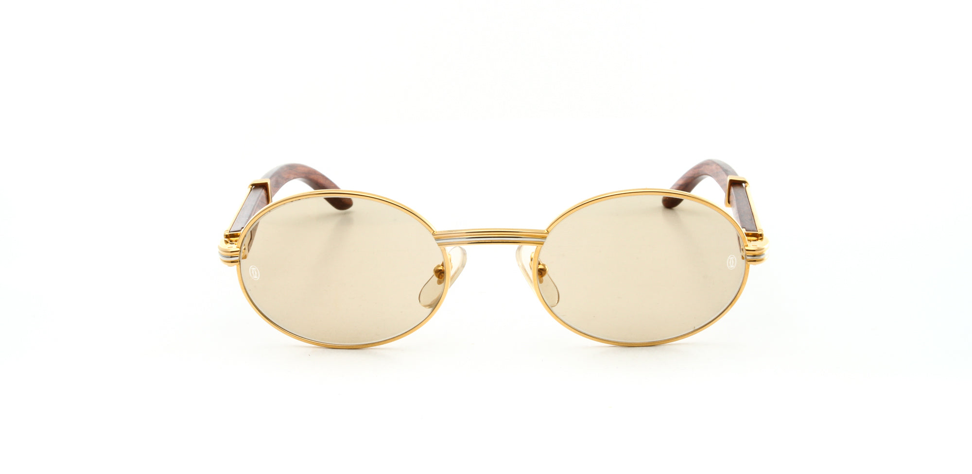 cartier gold wire glasses