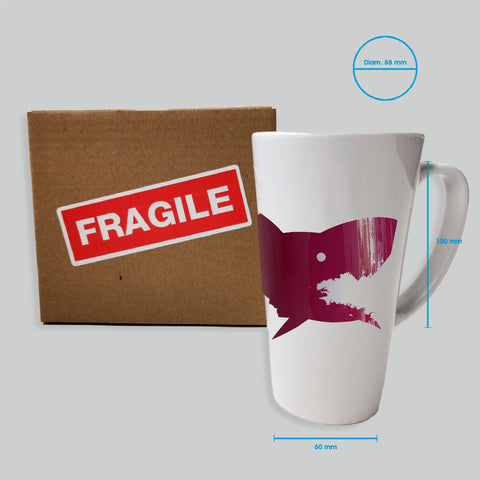 Mug latte - 510ml - hauteur 100mm - largeur 60mm