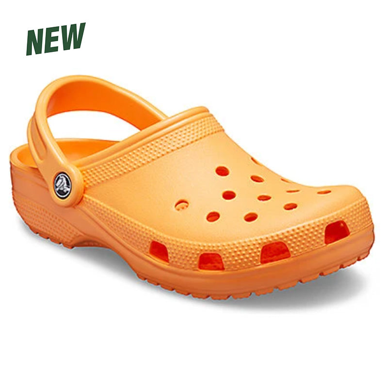 yellow clog crocs