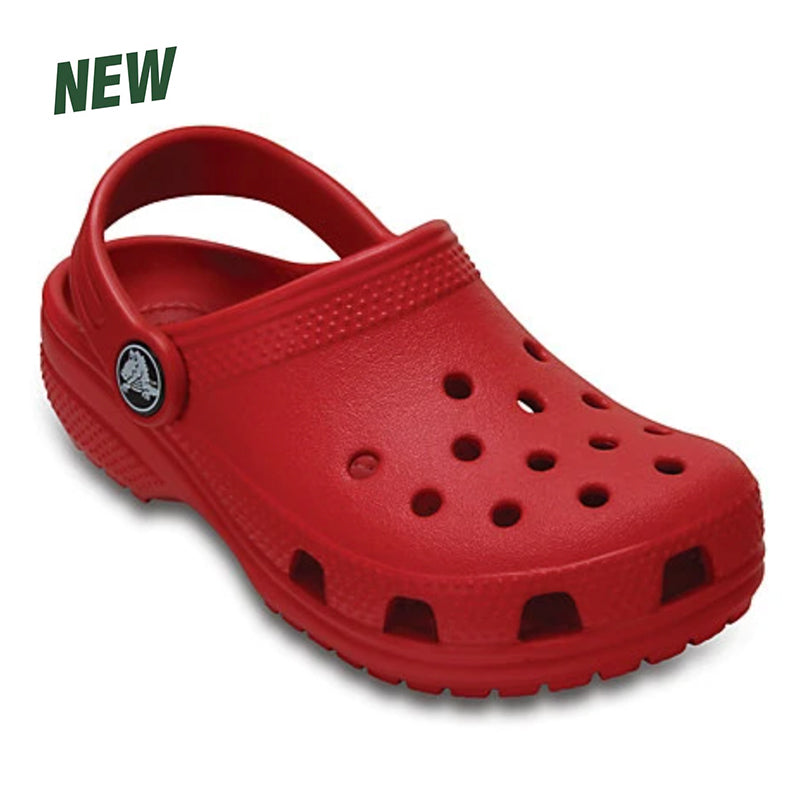 kids crocs red