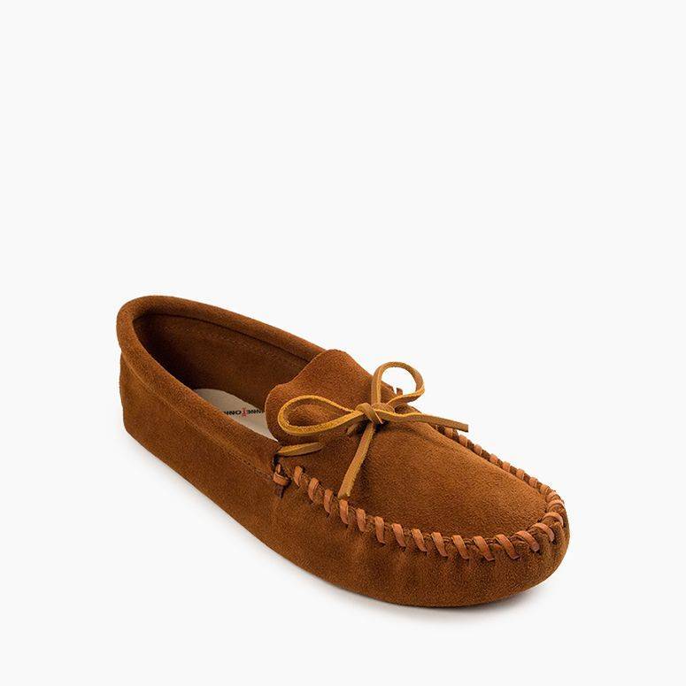 Minnetonka Moccasin Men's Leather Laced 