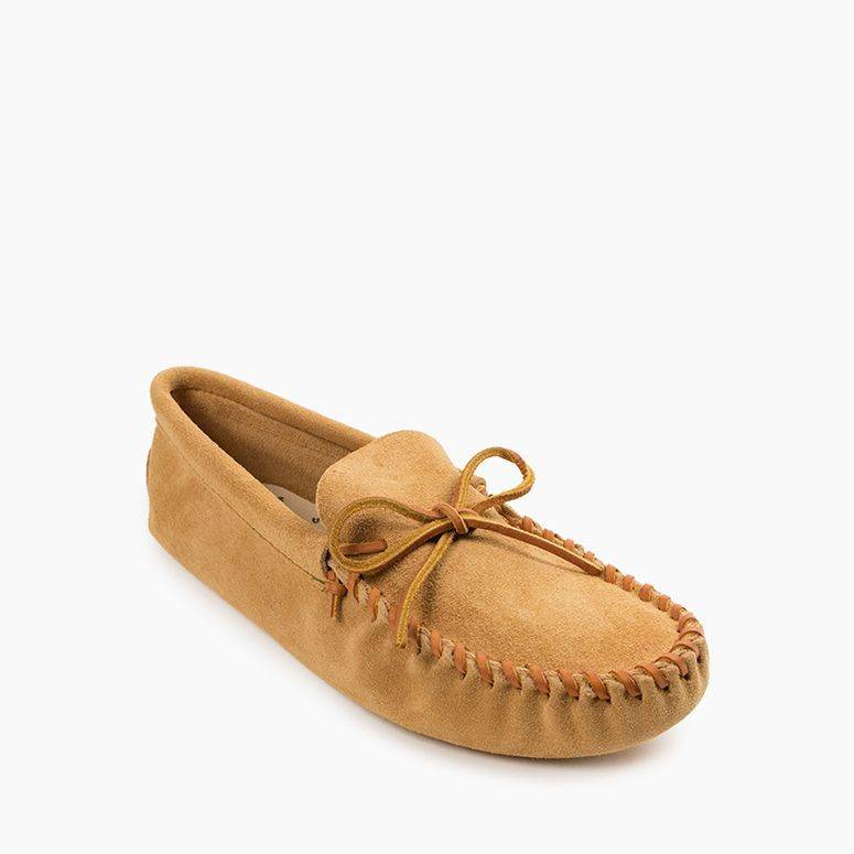 Minnetonka Moccasin Men's Leather Laced 