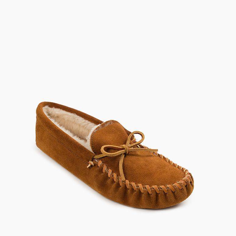 mens moccasin slippers soft sole