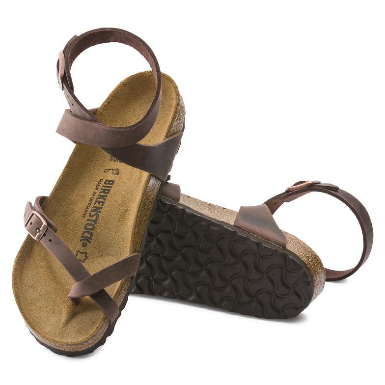 yara oiled leather habana birkenstock