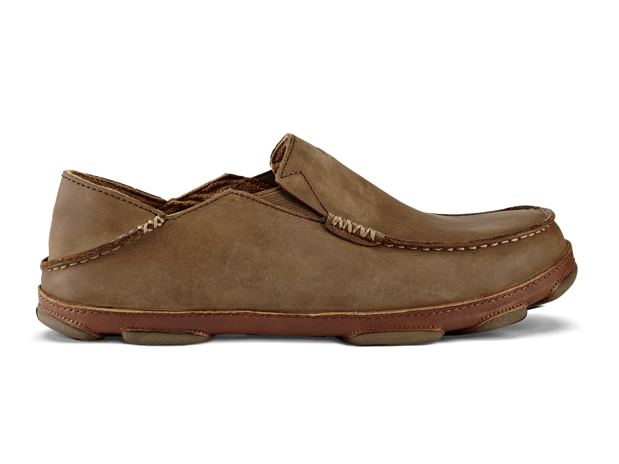 Ray / Toffee | Men's Leather Slip On Shoes