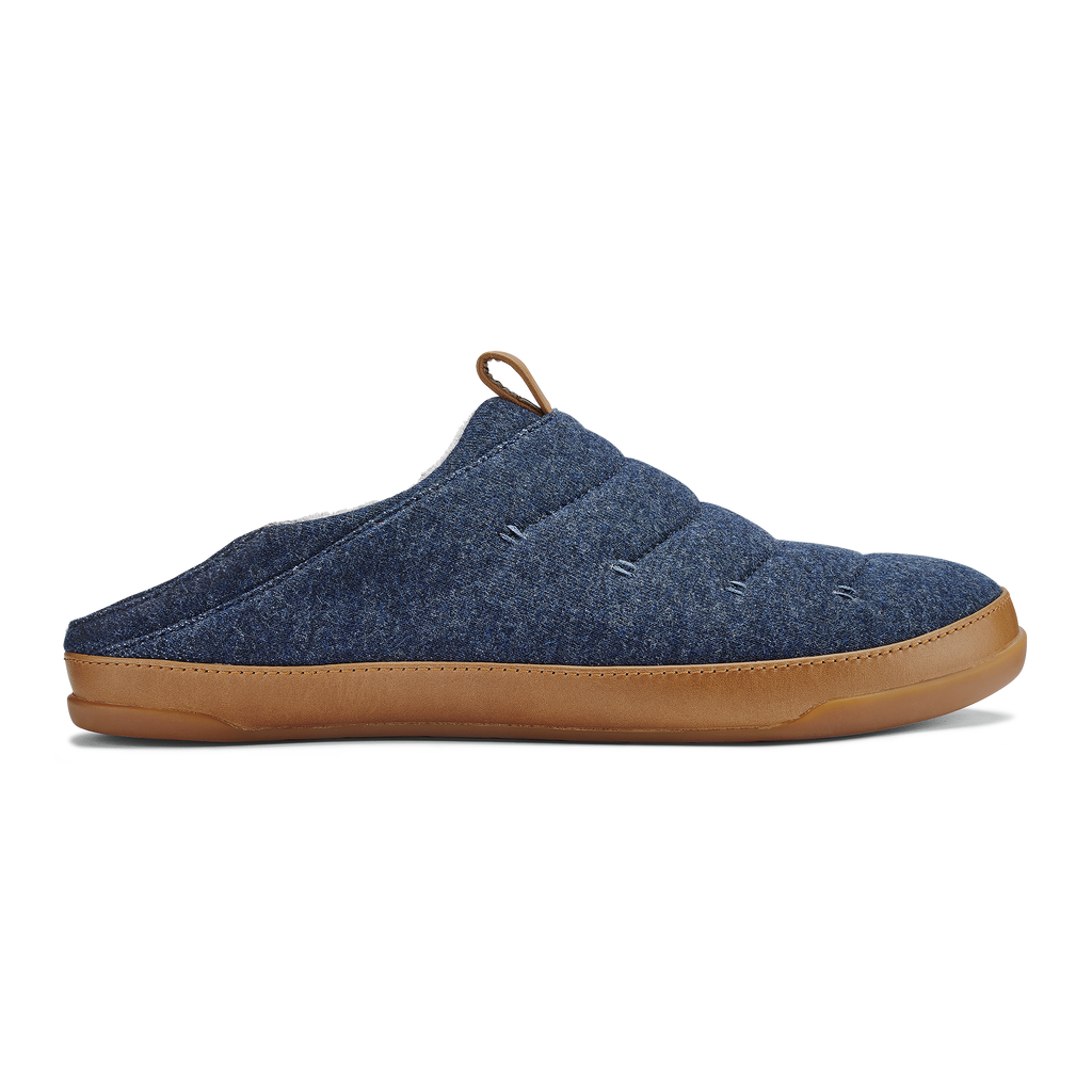 Mahana Men's Jersey Slippers - Trench Blue | OluKai