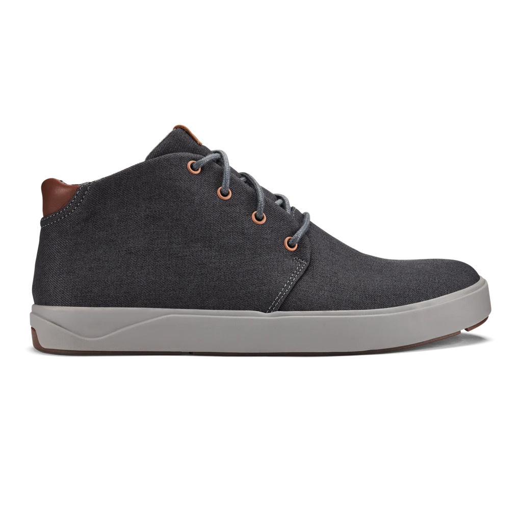 Nānā Hele Wai‘apo Men‘s Chukka Boots - Dark Shadow | OluKai